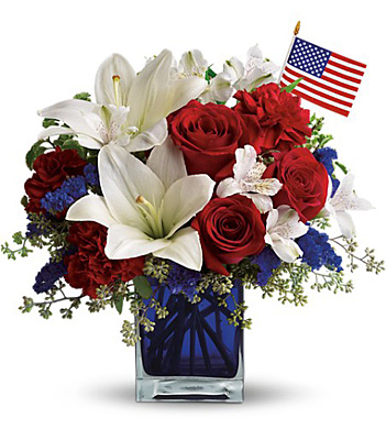 America the Beautiful by Teleflora from Scott's House of Flowers in Lawton, OK